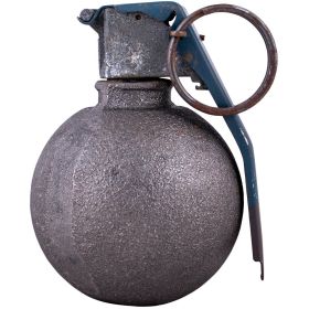 2 PC "DUMMY" BASEBALL GRENADE METAL