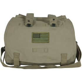 RETRO HUNGARIAN SHOULDER BAG W/USA EMBLEM