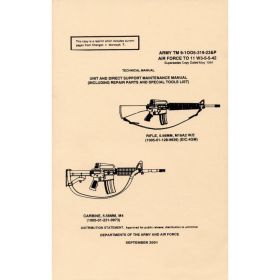 5.56MM MACHINE GUN TECHNICAL MANUAL