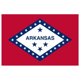 3' X 5' ARKANSAS FLAG