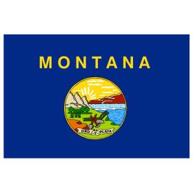 3' X 5' MONTANA FLAG