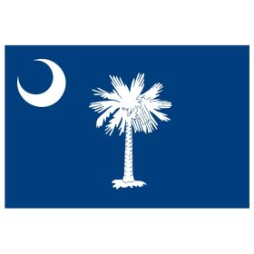 3' X 5' SOUTH CAROLINA FLAG