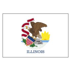 3' X 5' ILLINOIS FLAG