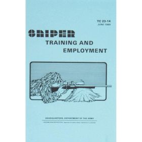 SNIPER TRAINING AND EMPLOYMENT MANUAL