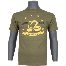 DON'T TREAD ON ME T (Option: SHIRT OD  XXXL)