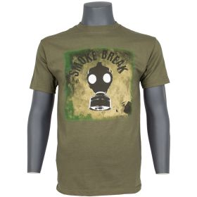 SMOKING MEN'S T (Option: SHIRT OLIVE DRAB  XXXL)