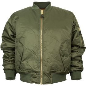 MA (Option: 1 FLIGHT JACKET  SAGE  XL)