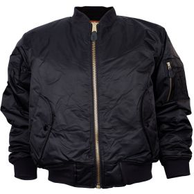 MA (Option: 1 FLIGHT JACKET  BLACK  XS)