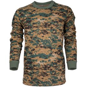 MENS LONG SLEEVE T (Option: SHIRT DIGITAL WOODLAND XXXL)