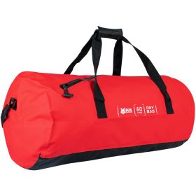 60 LITER BOATERS ZIP DUFFLE BAG 500D (Option: RED)