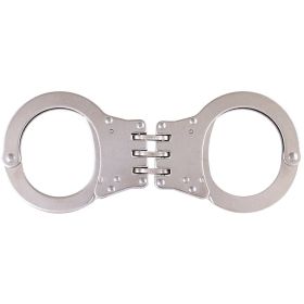 DETECTIVE DOUBLE (Option: LOCK HANDCUFFS W/ 3 HINGES  NICKEL)