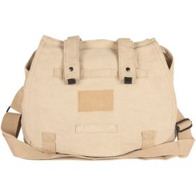 RETRO HUNGARIAN SHOULDER BAG W/PLAIN FLAP (Option: KHAKI)