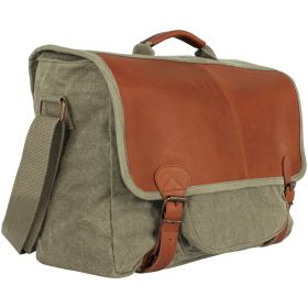 GRADUATE SATCHEL BRIEFCASE (Option: OLIVE DRAB)