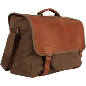 GRADUATE SATCHEL BRIEFCASE (Option: OLIVE BROWN)