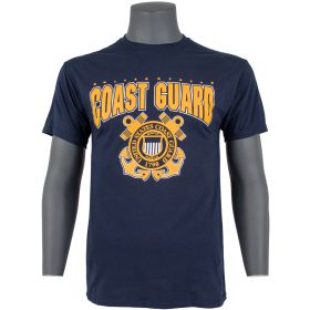 COAST GUARD T W/LOGO (Option: NAVY XXL)