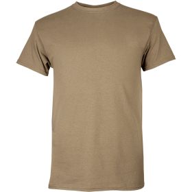 MENS SHORT SLEEVE T (Option: SHIRT BROWN XXL)