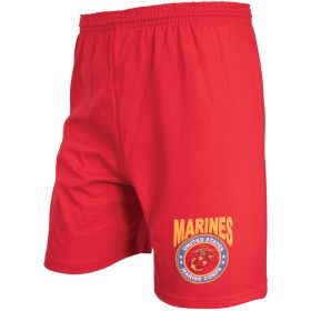 MEN'S RED RUNNING SHORT (Option: MARINES XXL)