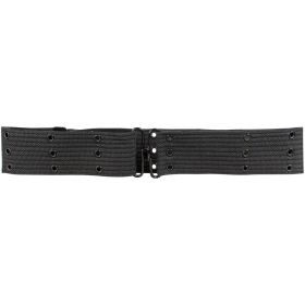 44" COTTON PISTOL BELT (Option: BLACK)