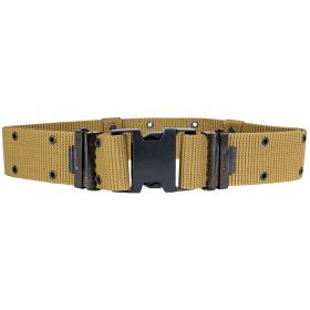 50" PISTOL BELT (Option: NEW STYLE QR BUCKLE  COYOTE)