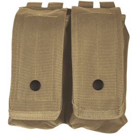 AR (Option: 15 / AK47 DUAL MAG POUCH  COYOTE)