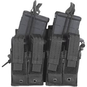 TACTICAL QUAD STACK (Option: BLACK)