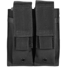 DUAL PISTOL MAG POUCH (Option: BLACK)