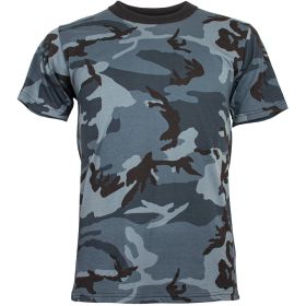 MENS SHORT SLEEVE T (Option: SHIRT MIDNIGHT NAVY CAMO XL)