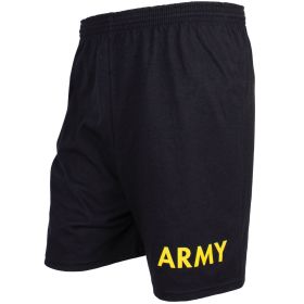 MEN'S BLACK RUNNING SHORT (Option: YELL/ARMY XL *DS)