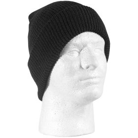 G I WOOL WATCH CAP (Option: BLACK)