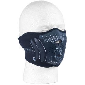 NEOPRENE THERMAL HALF MASK (Option: SPIDER WEB)