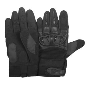 CLAWED HARD KNUCKLE SHOOTER'S GLOVES (Option: BLACK M)