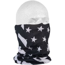 MOTLEY TUBE POLYESTER (Option: BLACK & WHITE FLAG)