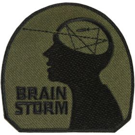 BRAIN STORM PATCH (Option: OLIVE DRAB  6 PACK)