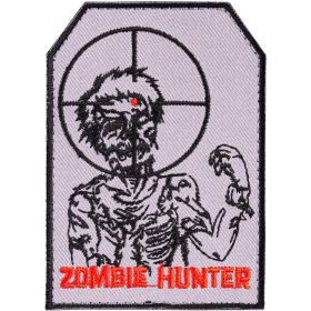 ZOMBIE HUNTER PATCH (Option: GREY  6 PACK)