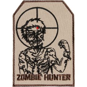 ZOMBIE HUNTER PATCH (Option: KHAKI  6 PACK)