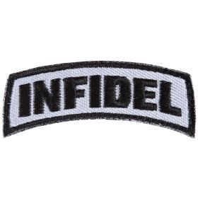 INFIDEL PATCH (Option: BLACK / GREY  6 PACK)