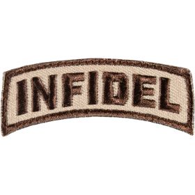 INFIDEL PATCH (Option: BROWN / KHAKI  6 PACK)