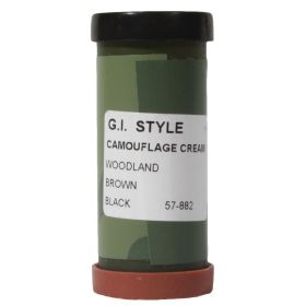 GI STYLE FACE PAINT TUBE (Option: GREEN & BLACK)