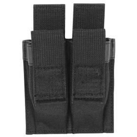 PISTOL QUICK DEPLOY DUAL MAG POUCH (Option: BLACK)