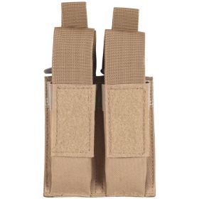 PISTOL QUICK DEPLOY DUAL MAG POUCH (Option: COYOTE)