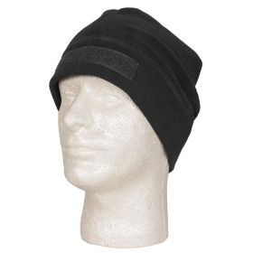 TACTICAL FLEECE WATCH CAP (Option: BLACK)